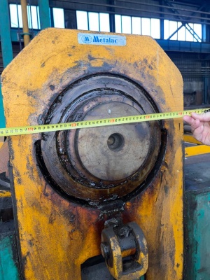 Вальцы гидравлические SERTOM-S, с пультом управления ЧПУ, 40х3100мм