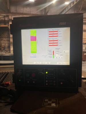 Плазма Hiperterm HPR260XD 2000х6000. ЧПУ EDGE Hiperterm, ПО на русском языке «Phoenix», 110 с картами раскроя на русском языке