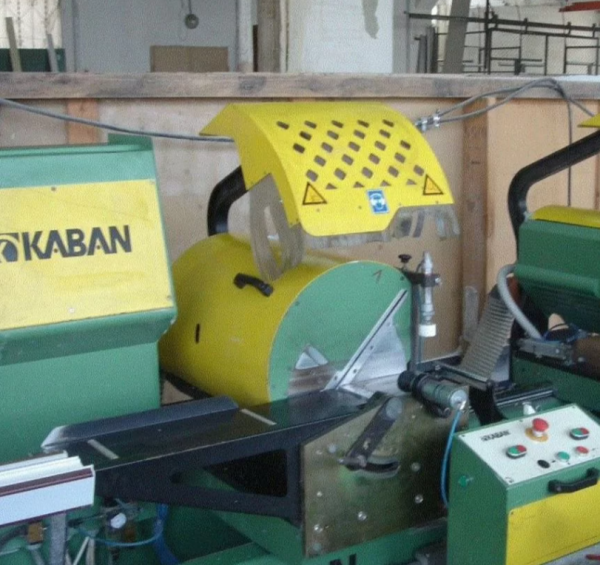 Распиловочный станок для пвх и алюминия kaban
