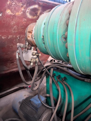 Вальцы гидравлические SERTOM-S, с пультом управления ЧПУ, 40х3100мм