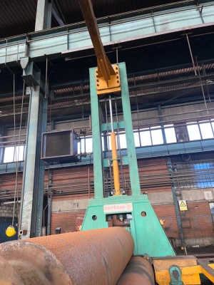 Вальцы гидравлические SERTOM-S, с пультом управления ЧПУ, 40х3100мм