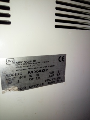 Миксер Mecnosud MX40P