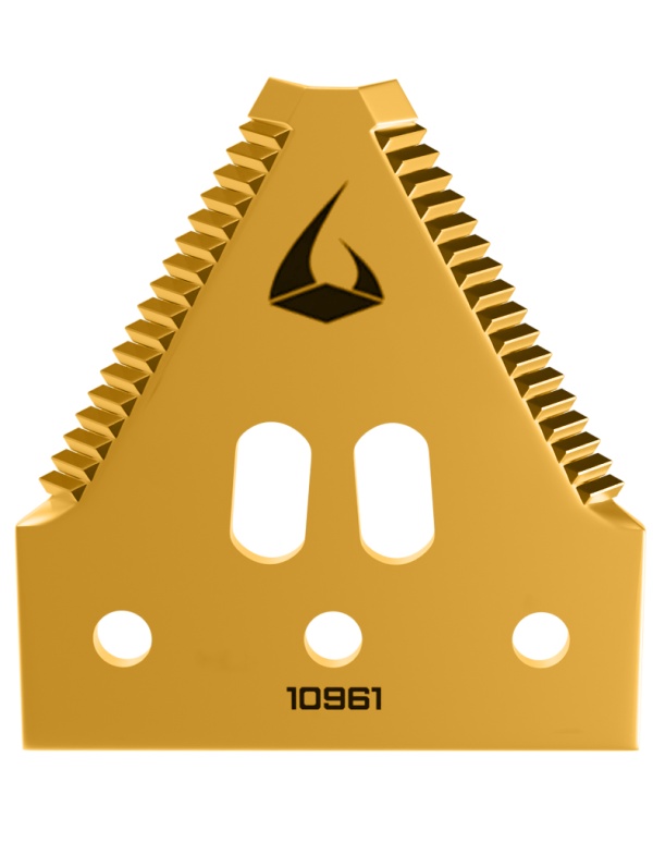 Нож жатки 10961 на комбайны - сегмент режущего аппарата