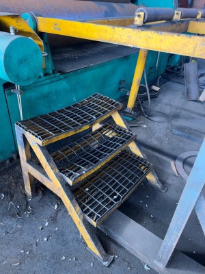 Вальцы гидравлические SERTOM-S, с пультом управления ЧПУ, 40х3100мм