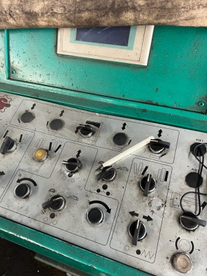 Вальцы гидравлические SERTOM-S, с пультом управления ЧПУ, 40х3100мм