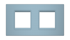 Рамка декоративная 2х2М CADUCEUS ALING EXPERIENCE Color METALLIC