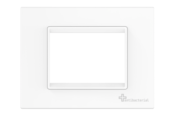 Рамка декоративная CADUCEUS ALING EXPERIENCE на 3 модуля с антибактериальной защитой