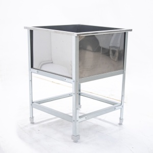 Ванна моечная односекционная 650х650х870 сварная Hessen ВМ-1/6 оц