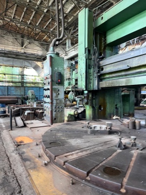 Токарно-карусельный КУ80ЛФ1 диаметр обработки 8000мм