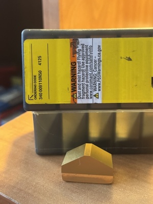 Вставка резец Sandvik Coromant пластины 340 009110N50 4125