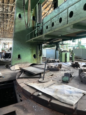 Токарно-карусельный КУ80ЛФ1 диаметр обработки 8000мм