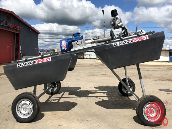 Миксер-аэратор понтонный