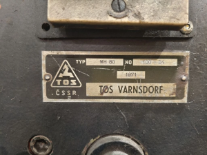 TOS VARNSDORF WH80
