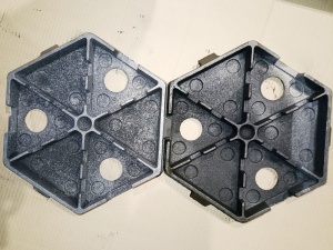 Плитка чугунная для промышленных полов