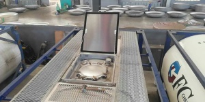 Танк-контейнер тип Т11 объём 25м3 для перевозки компонентов эмульсионных взрывчатых веществ, новый