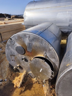 Емкость-термос из нержавеющей стали(2 м³) инв. 19