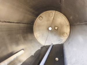 Емкость-термос из нержавеющей стали(2 м³) инв. 19