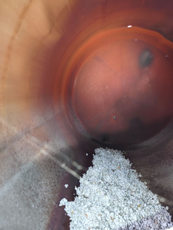 емкость-термос из нержавеющей стали объём 4000 литров