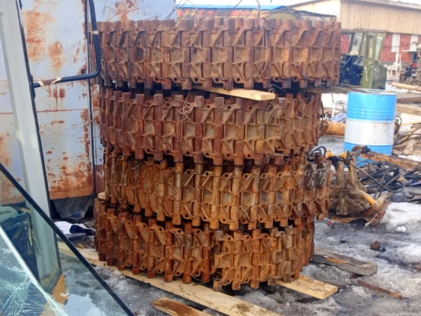 Гусеницы МТЛБ короткие (узкие) 216 звеньев 360 мм