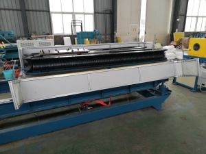 Экструзионная линия гофрированных труб, Линия двухслойных гофрированных труб