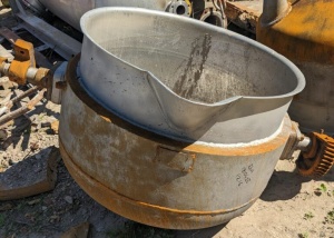 Варочный котел, объем — 0,3 куб.м., нержавеющий, рубашка, инв 1216