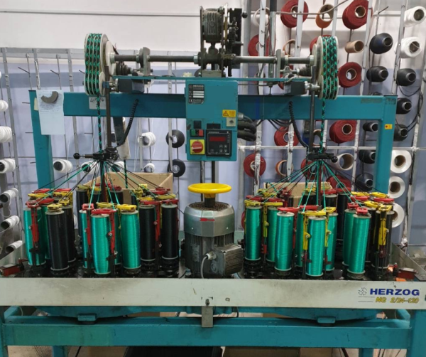 НЕМЕЦКИЙ ШНУРОПЛЕТЕЛЬНЫЙ СТАНОК AUGUST HERZOG NG-2/24-120