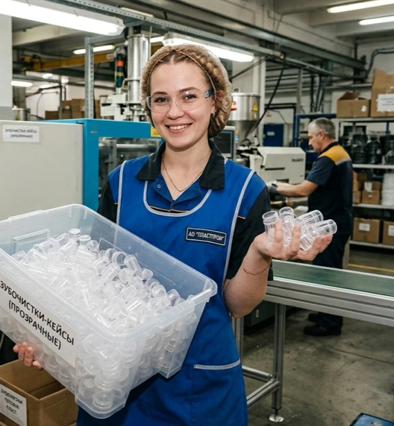 Литьевая машина футляра зубочисток