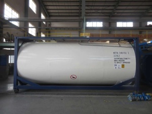 Танк-контейнер объём 24м3 тип Т11, для перевозки красочных материалов