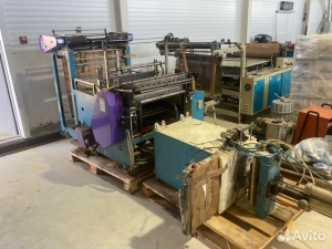 Пакетоделка 2 ручья + пресс “Майка”, Тайвань