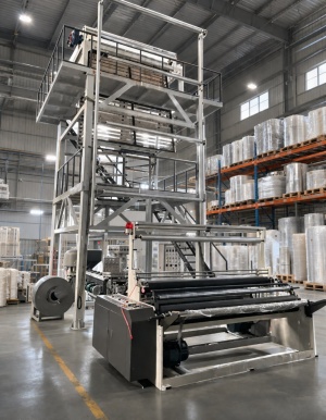 Экструдер пвд, лпвд до 350 кг/ч, 2300 мм