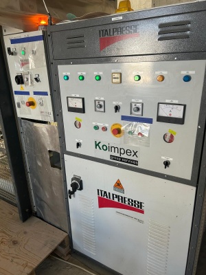 пресс твч italpresse phf100 с генератором 30 квт