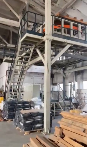 Экструдер пвд, лпвд до 350 кг/ч, 2300 мм