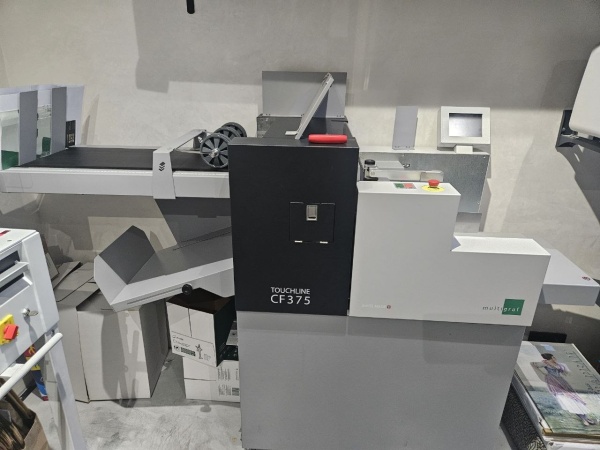 Multigraf touchline CF375 биговально-фальцевальная мвшина