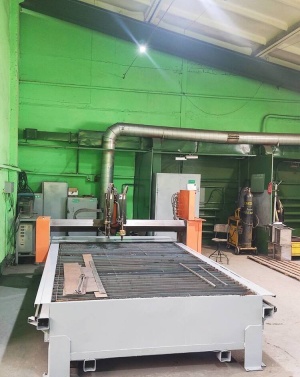 Установка плазменной резки металла 1500х3000