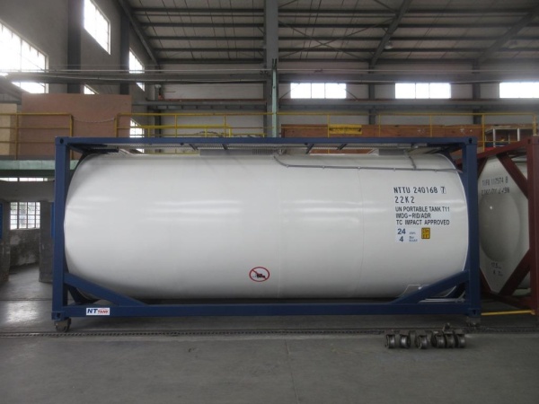 Танк-контейнер объём 24м3 тип Т11, для перевозки дезинфицирующих средств