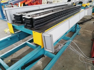 Экструзионная линия гофрированных труб, Линия двухслойных гофрированных труб