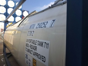 21м3 Танк-контейнер объём тип Т11, для перевозки изофталевой кислоты