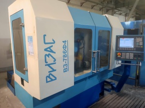 Станок специальный с ЧПУ для шлифования зубьев реек Модель ВЗ-786Ф4