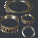 Червячная шестерня - бронза для станков 1М63,1М63Н,163,ДИП300,1М63БФ101, 16К40