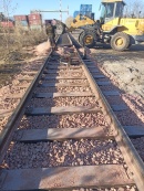 Завершен комплексный ремонт железнодорожного пути необщего пользования протяженностью 125 м.п.