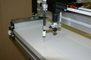 Оборудования для нанесения двухкомпонетного полимерного контура на стекло
