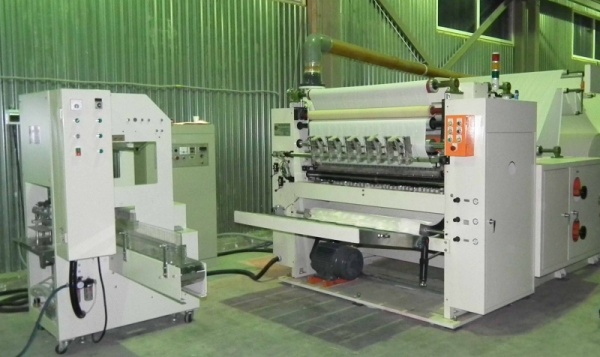 Оборудование для производства 1-3 х слойных бумажных полотенец и лицевых салфеток.Тайвань