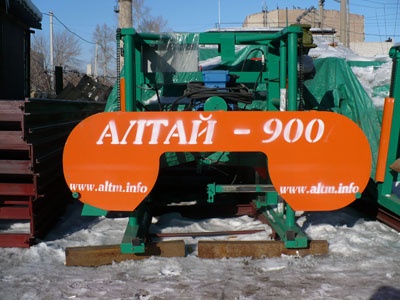 Ленточная пилорама Алтай 900
