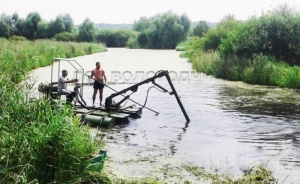 Земснаряд для очистки водоёмов