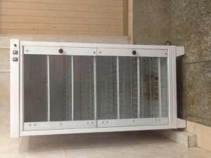 Шкаф расстойный электрический ( со стеклянными дверцами) ЩРЭ-2.1в обрешетке: 2шт