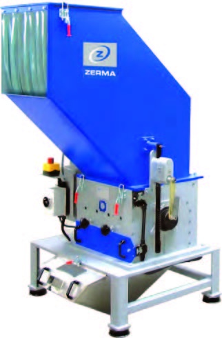 Специальные низкоскоростные дробилки ZERMA (Зерма) GSL для бесшумного измельчения