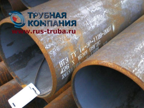 Труба газлифтная 426х24 сталь 09г2с по ТУ 14-3р-1128-2007 купить в ...