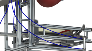 Автоматическая печатная секция для печати на шарах и различных объектах - с одновременным нанесением с двух сторон. Модель - JBD - 01
