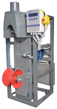 Весовой дозатор для сыпучих продуктов в клапанные мешки СВЕДА ДВС-301-50-6