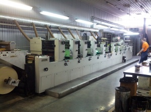 11-секционная полуротационная печатная машина CODIMAG VIVA-340